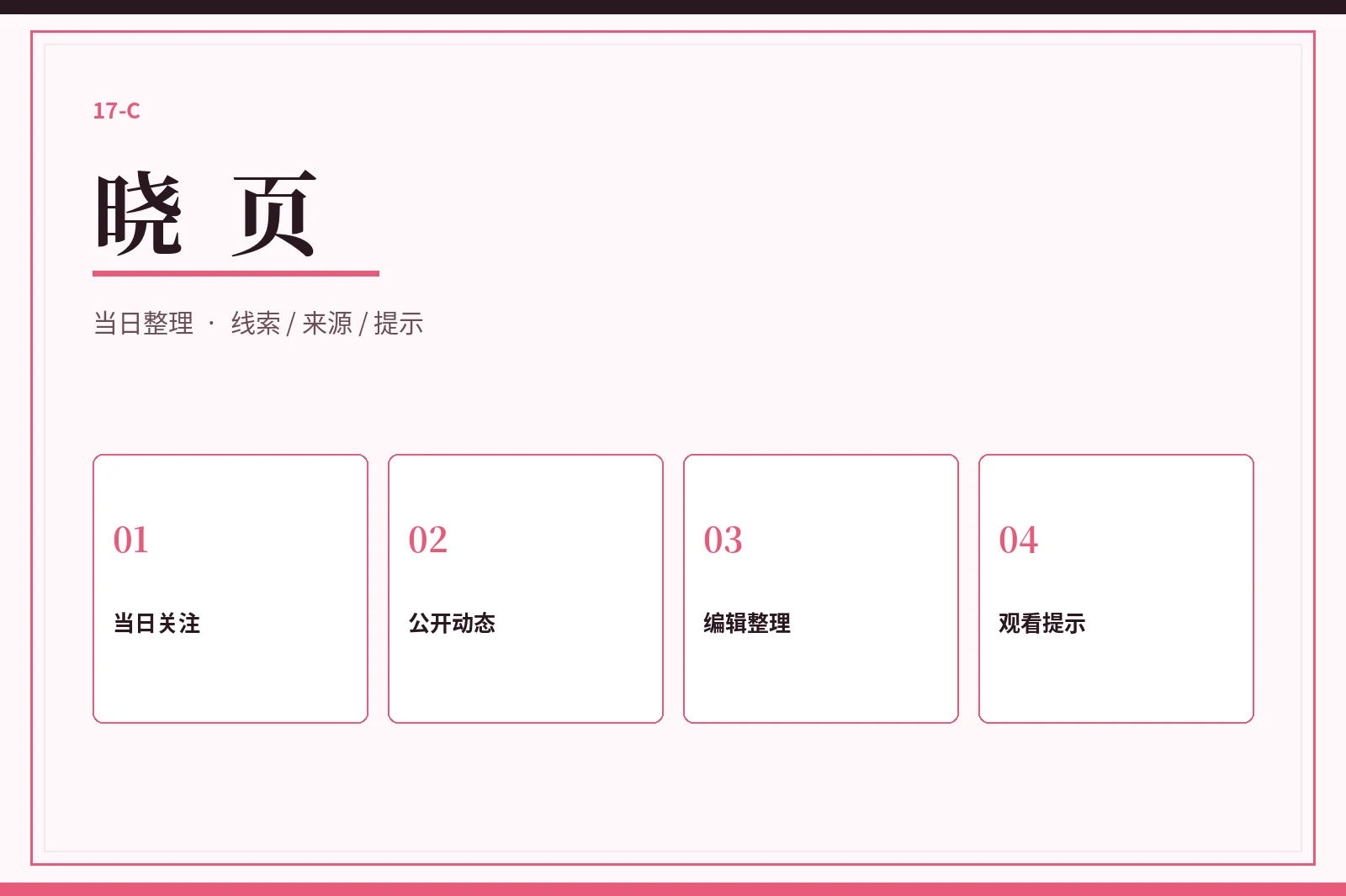 晓页导览